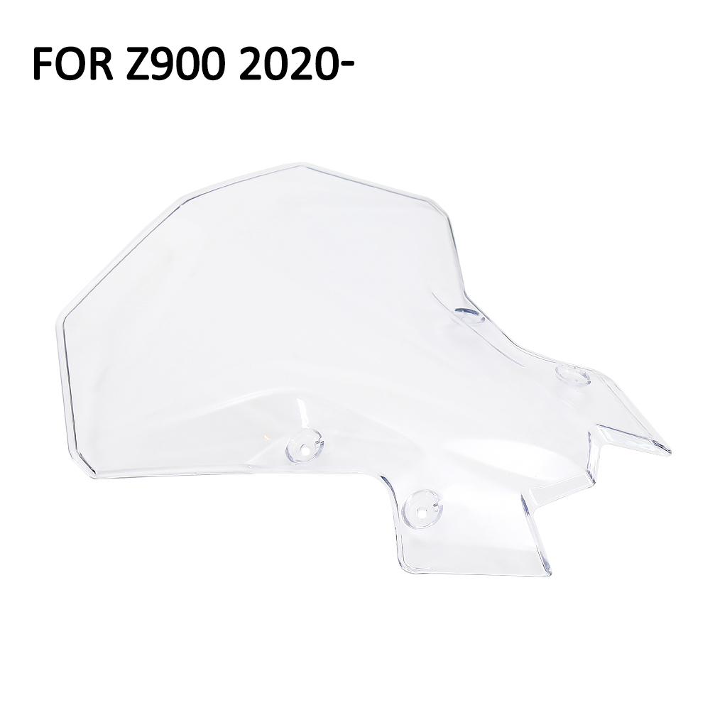 For Kawasaki Z 900 650 Z900 Z650 2020 2021 2023 2024 Motorcycle Windshield Screen Visor Windscreen Double Bubble Wind Deflector