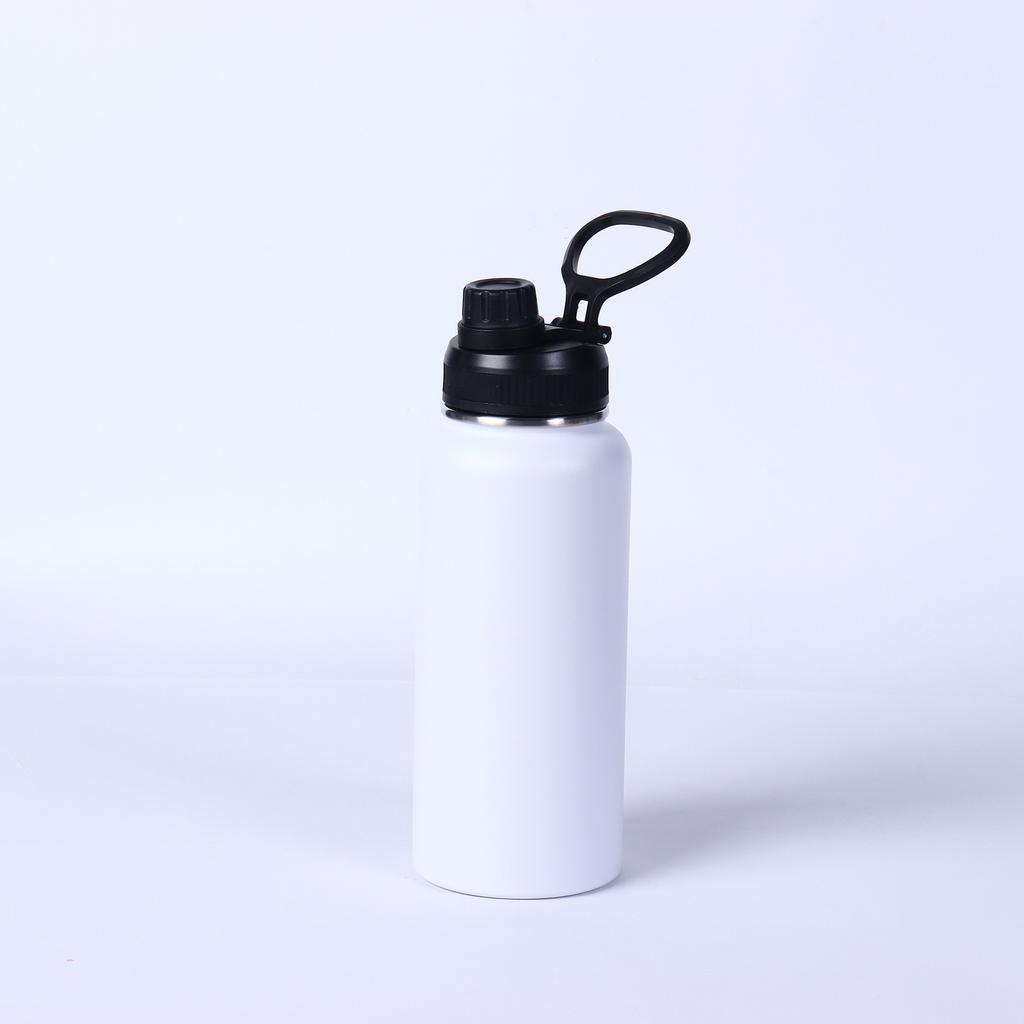 24oz BPA Free Stainless Steel Large Capacity Water Bottle Reusable for Road Trips Family Road Trips Weekend Getaways