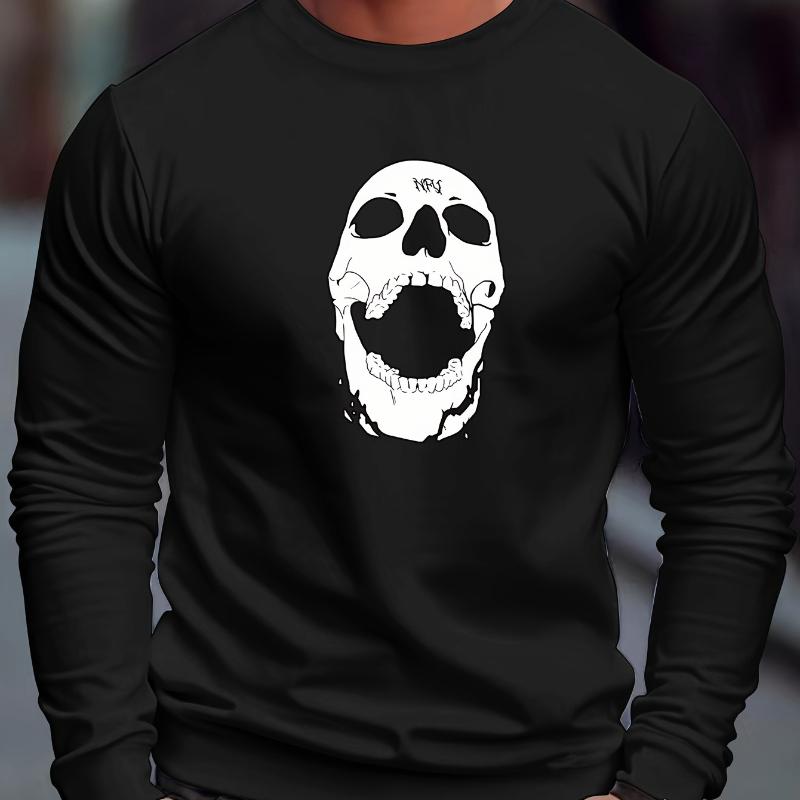 Weekend Casual & Vacation Outfit, Men's Crew Neck Sweatshirt, Eco-Friendly