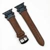 Luxury Leather Band for Apple Watch Ultra 2 49mm Men Watchband Strap Correa Bracelet for IWatch 10 46mm 9 7 8 6 5 4 Se 45mm 44mm