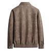 2025 Men's Retro Suede Velvet Jacket - Trendy American Lapel Style for Autumn
