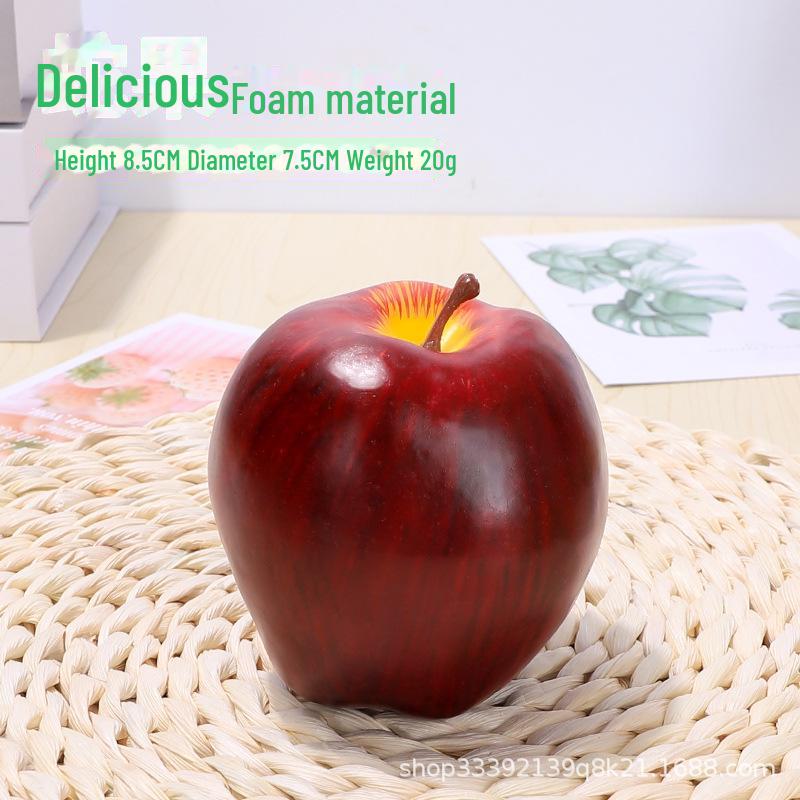 Kids' Educational Toys: Simulated Fruits - Grapes, Persimmons, Apples, Bananas - for Play, Decor, and Props