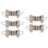 5Pcs Nass Leinwand Clips Aluminium Legierung Edelstahl Robust Langlebig Korrosions Tragbare Öl