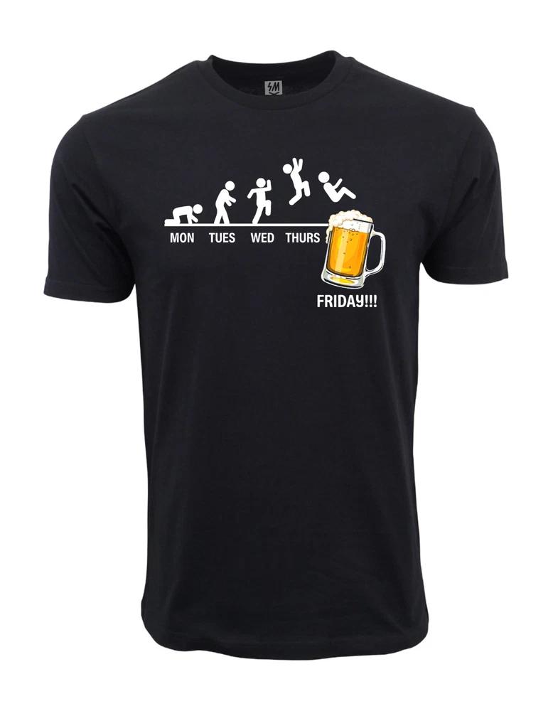 Beer Friday Graphic T Shirt S