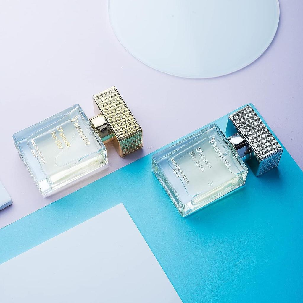 FREGRANTO Luxurious Fragrance Perfume Long Lasting Premium Spray For Couple (D'AMORE)