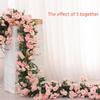 1Pcs 2.5m Artificial Flowers Vine Rose DIY Wedding Decoration Fake Flower Home Room Decor Wall Hanging Garland Plants