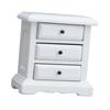 1:12 Dollhouse Wooden NightStand Bedroom Furniture Mini Bedside Table