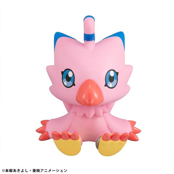 Rukup Digimon Adventure Biyomon 110mm PVC Painted Movable Figure Approx.