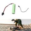2A Dummy Battery Spacer Fake Battery Placeholder with Input Cable for Electronics Power Supply Replacement