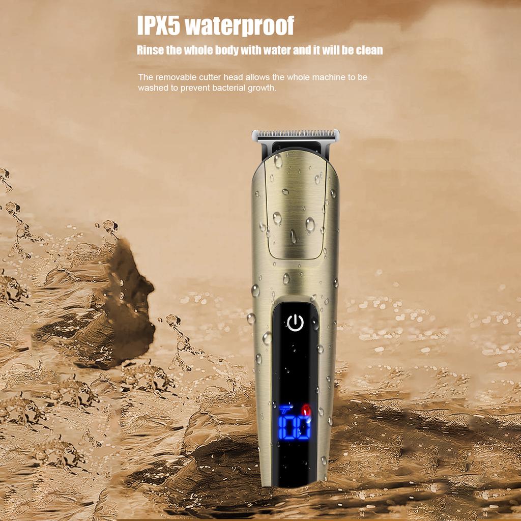 5 IN 1 Men s Hair Clipper Set Electric Body Hair Trimmer Beard Shaver Nose Trimmer Haircut Kit Engraving Cutter Guide