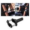 Support de Montage Noir Pour Pare-chocs de Moto Support de Phare Modifié Support d'Éclairage sur Pied Support d'Extension Cadre Support d'Extension