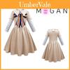 M3gan Girls' Halloween Costume Dress For Cosplay Polyester Fabric Available In Multiple Sizes