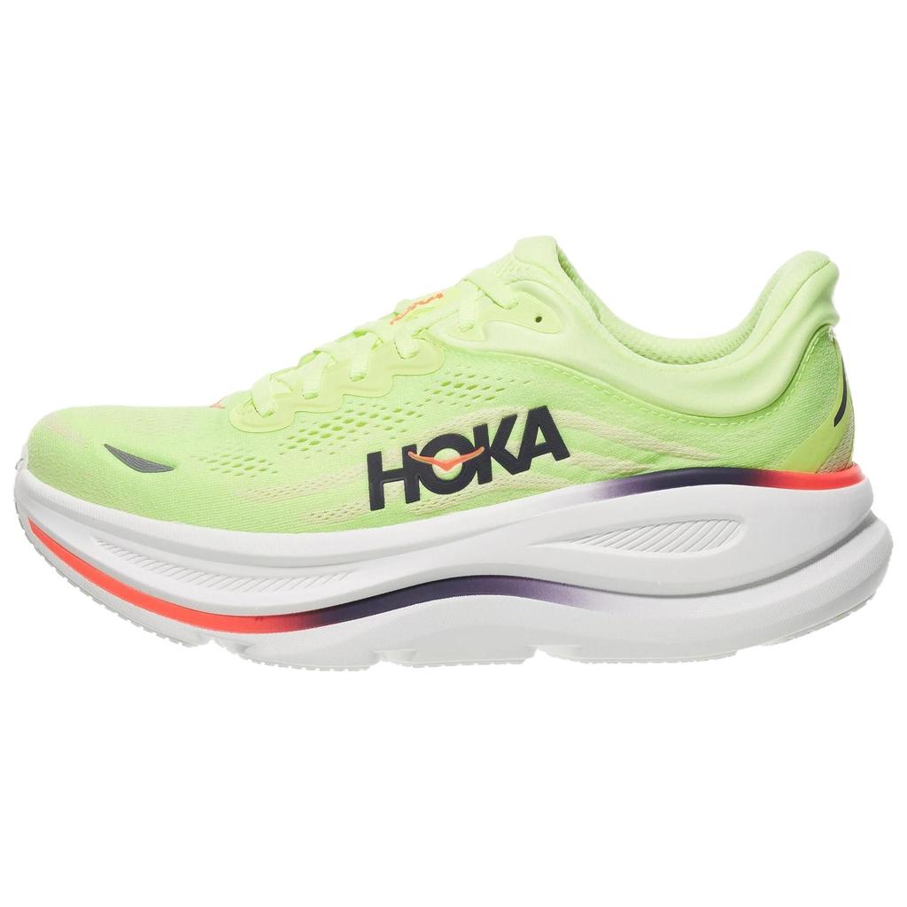 HOKA One One Bondi 9 Abriebfest Atmungsaktiv Stützend Freizeit Laufschuhe Herren Grün 1162013-NYZS