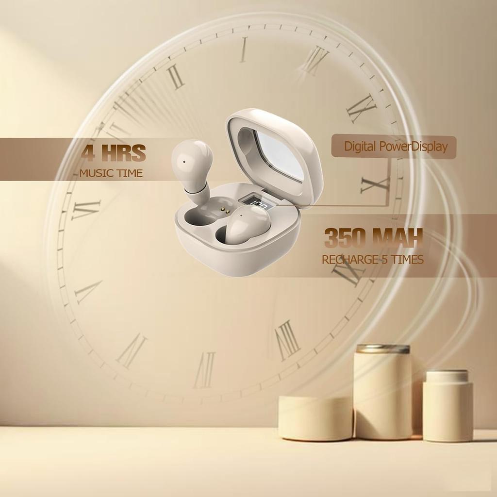 Wireless Smallest Invisible Earbuds For Sleep Ultra Small Hidden Earphones Ear Buds For Small Ear Bluetooth Mini Invisible Sleep Noise Cancelling