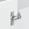 Kitchen Corner Base Cabinet Kalmar High Gloss White Particleboard