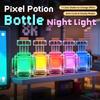 Potion Bottle Led Night Light Shake To Change 7 Colors Type-C Rechargeable Mood Light Game Peripheral Bedroom Bedside Decor Lamp