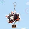 Demon Slayer Acrylic Double Sided Keychain Kamado Tanjiro Zenitsu Agatsuma Anime Merchandise  Bulk Accessories Pendant