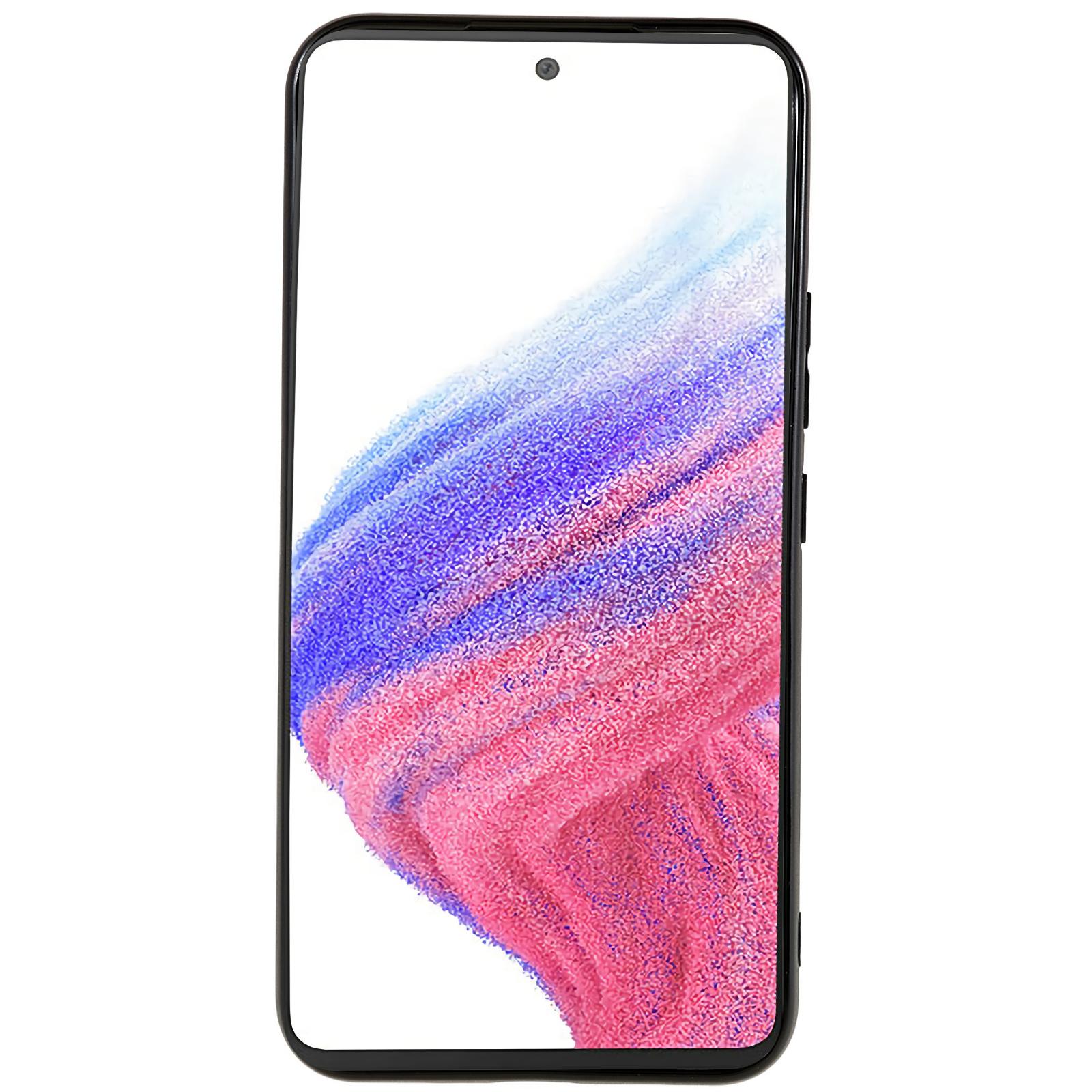 

For Samsung Galaxy A54 5G Ultra Thin Soft TPU Phone Case Black Matte Protective Mobile Phone Cover A