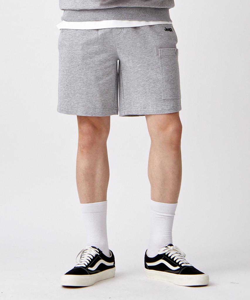 JEEP [Set] M-Logo Short Sleeve Zip-Up & Shorts Set (Jp5Tsu170Mg)