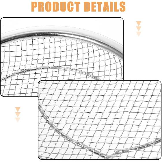 Сетка для слива Kichvoe Сетка для жарки Корзина-дуршлаг Корзина-дуршлаг Корзина для жарки рыбы Корзина-дуршлаг для сервировки жарки Сетка для жарки луковых колец Круглая для фритюра
