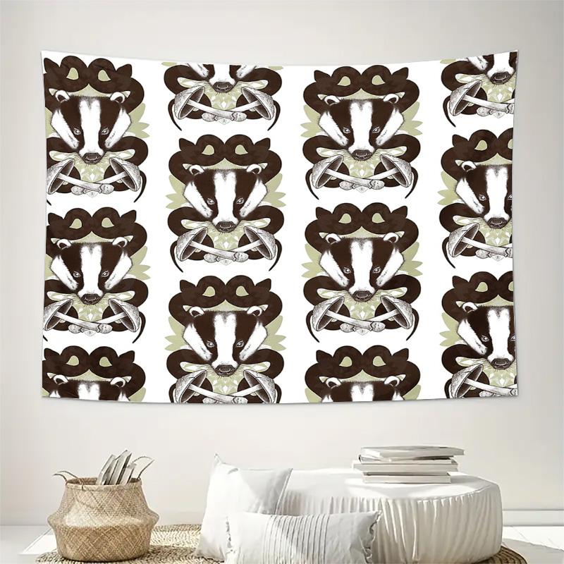 Bohemian Tapestry Wall Hanging Large Aesthetic Room Decor Nature Landscape Wall Art Dorm Room Decor Vintage Texture Home Textile