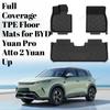 Fit for BYD Yuan Pro/ Atto 2 /Yuan Up 2024-2026 TPE Full Surround Upper Layer Custom Floor Mats Auto Accessories Durable