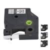 Label Maker Tape 9mm Wide 23ft Long Waterproof Oil Resistant Clear Printing Labeler Tape for DYMO160