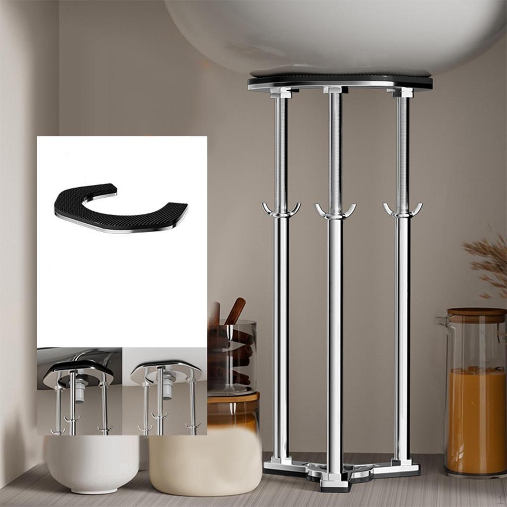 Undermount Sink Bracket Sturdy Strong Bearing Capacity Extendable Adjustable Height for Household