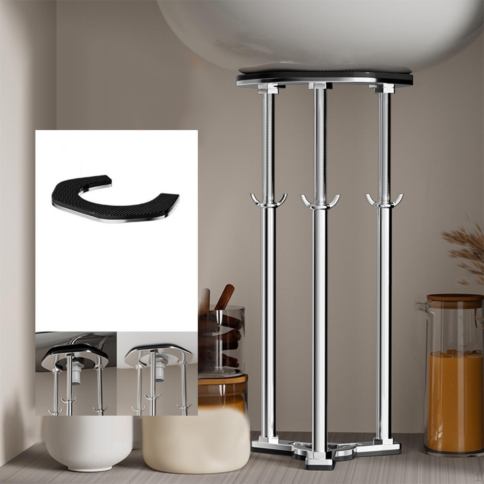 

Кронштейн для мойки под столешницу Прочный Большая несущая способность Раздвижной Регулируемая высота для дома 56cm to 66cm