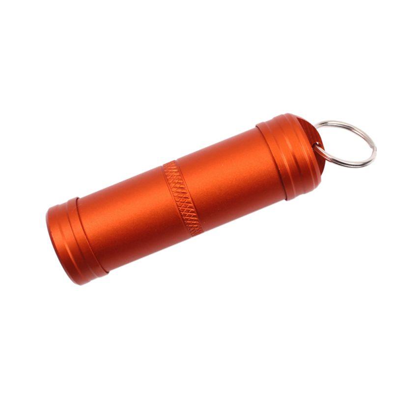 Waterproof Storage Emergency Pill Case Box Container Camping EDC Tools Outdoor Survival Pocket Bottle