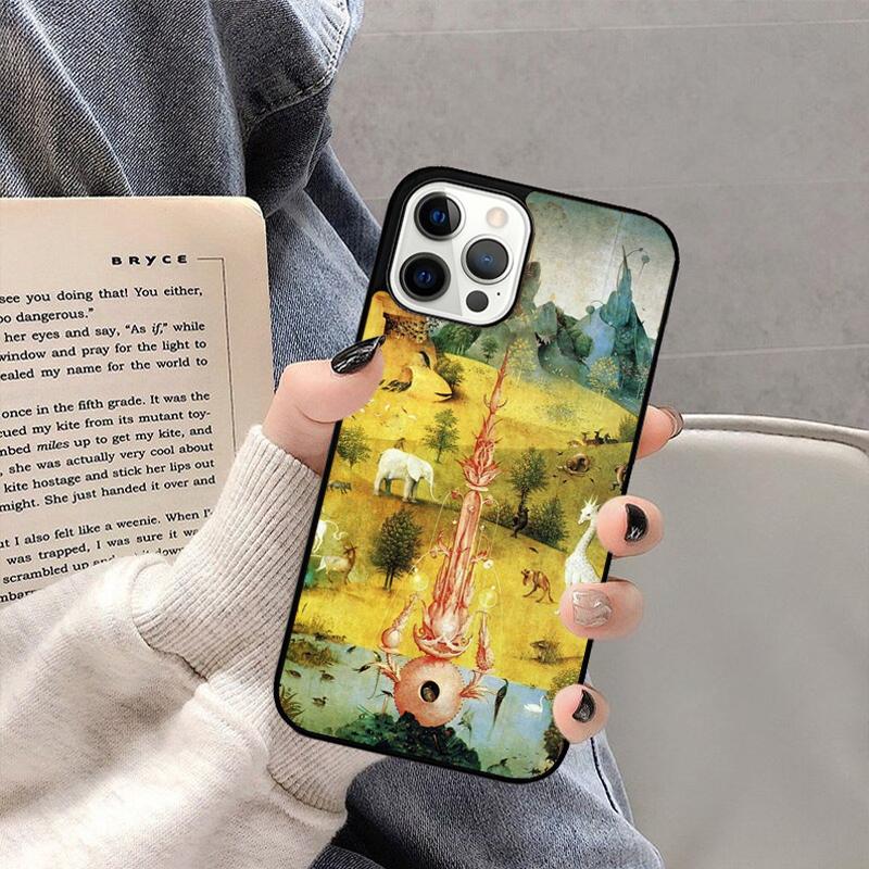Hieronymus Bosch Art Phone Case For iPhone 17 Air 16 15 14 plus 11 12 13 Pro  Max coque Cover Shell