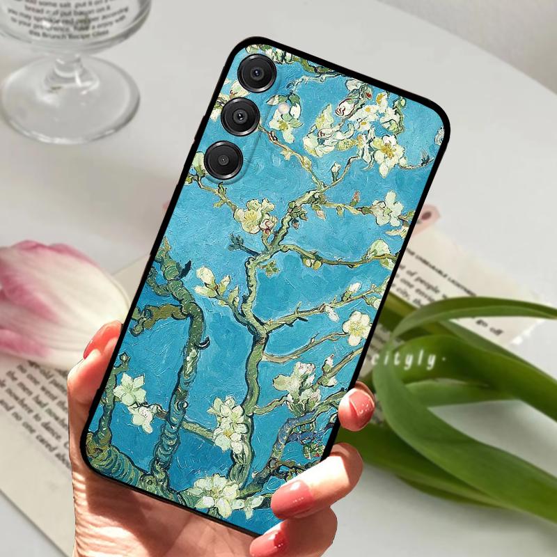 For Samsung Galaxy M35 5G Case SM-M356B Cute Animal Silicone TPU Frosted Phone Cover For Samsung M55 M55S M34 Coque Bumper Shell