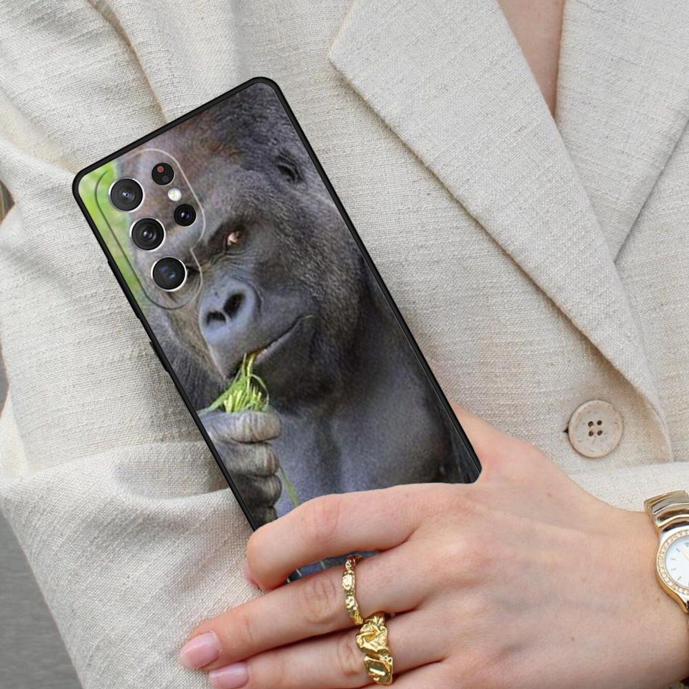 CUTE ORANGUTAN monkey BABY 2 Cell Phone Case for Samsung Galaxy S26 Ultra S25 S24 S23 S22 S21 S20 Note10 Cover