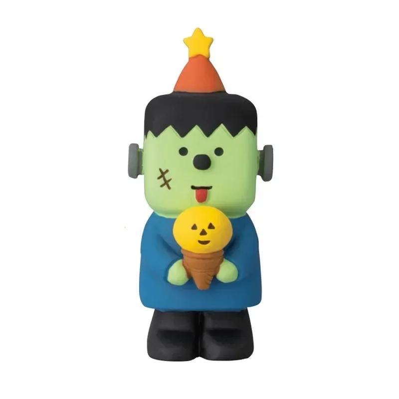 2025 Halloween Pumpkin Japanese Cat Miniature Scene Props Creative Children's Dolls Gift ZAKKA Resin Small Decoration Figurines