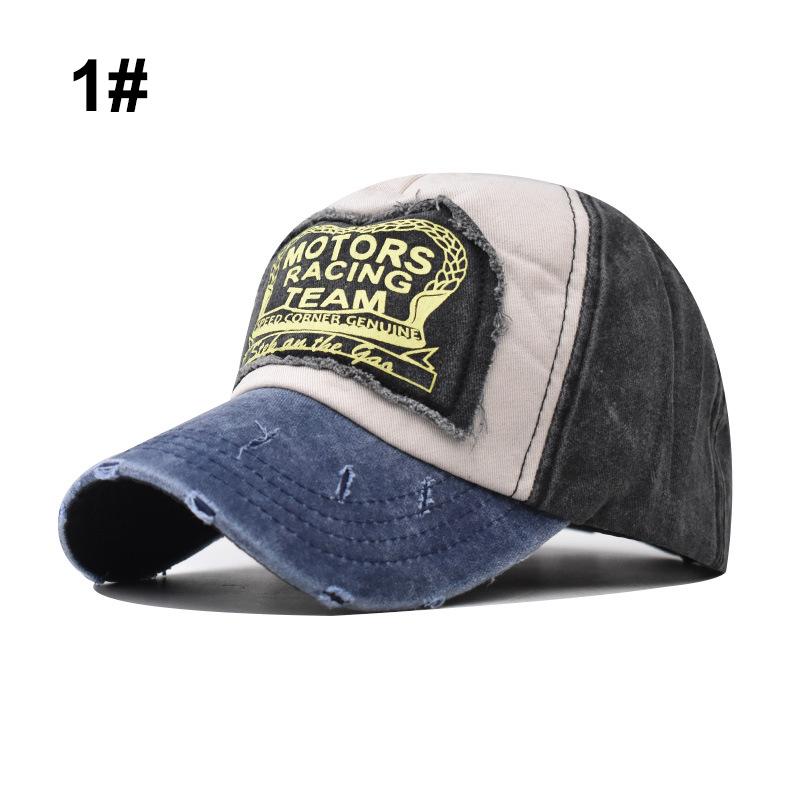 New Letter Baseball Cap Summer Washed Cotton Baseball Hat Fashion Snapback Caps For Men Women Hip Hop Caps Peaked Hats Men Casual Sun Hat