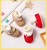 Cartoon Baby Shoes: Soft Sole, Fleece-Lined, Warm Cotton, Non-Slip, Anti-Drop, and Cold-Insulating for Boys & Girls