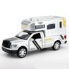 1:32 Luxury RV Recreational Vehicles Car Model Diecast Camper Van Motorhome Touring Car Model Toy Sound Light Childrens Toy Gift