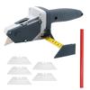 Gypsum Board Cutting Tool Gypsum Board Cutter with Tape Measure Tool Kit Includes Cutter, Pencil and 5 Blades