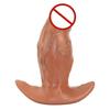 Realistic Wearable Silicone Dildo with Foreskin, Soft Veins, and Large Size for Men and Women