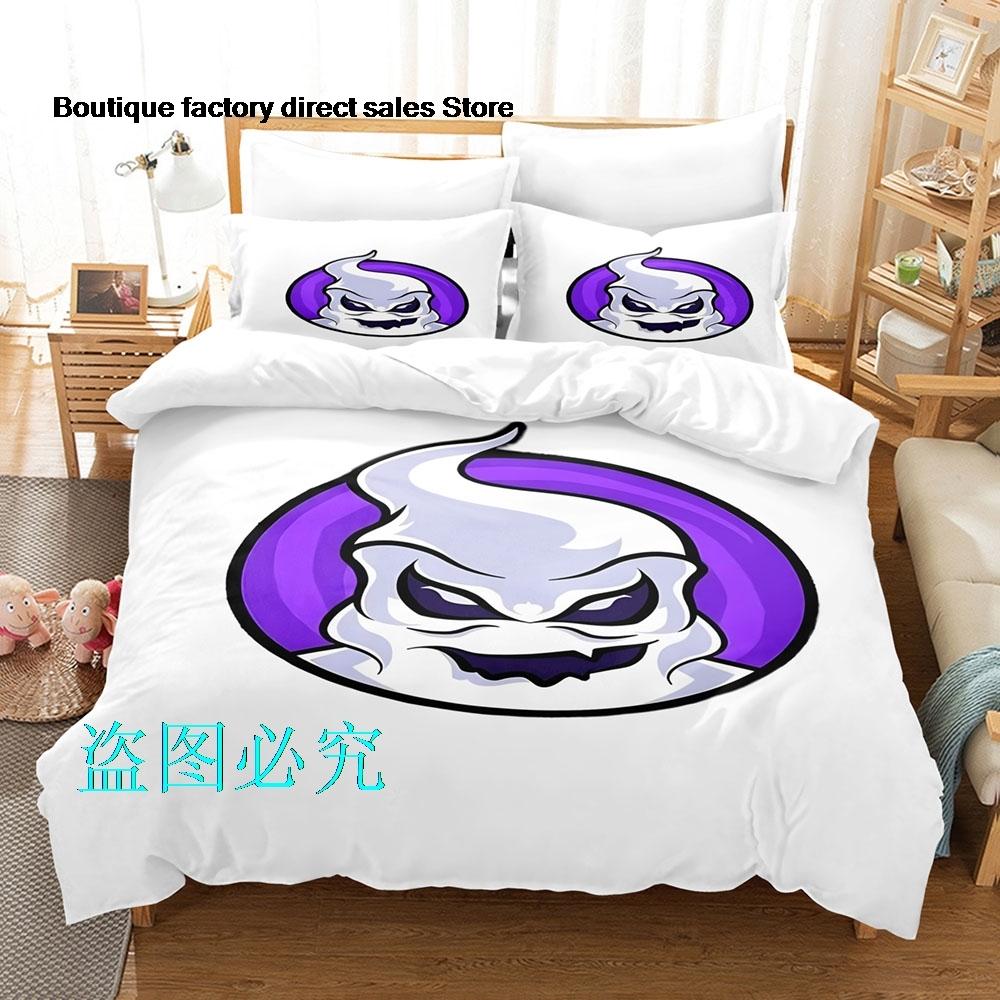 

Comforter Single Twin Full Queen King Size Kids Bed Set Club Misterio Popular Spanish Podcast Edition Hip Hop Bed Sheets Set Bedding Set Comforter (quilt)-EU Single(135*200cm)3pcs