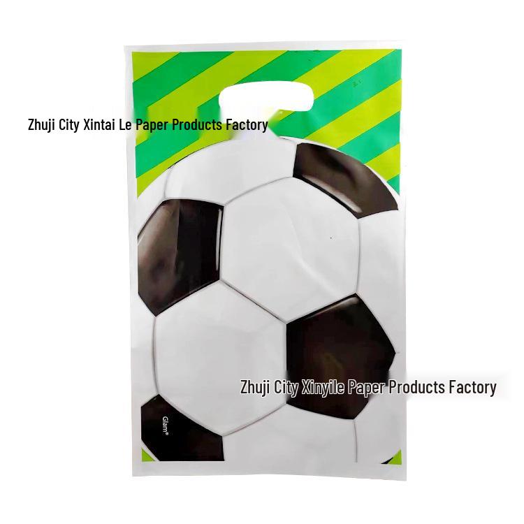 Kids  Soccer World Cup Party Set: Napkins, Cups, Plates, Spoons, Tableware