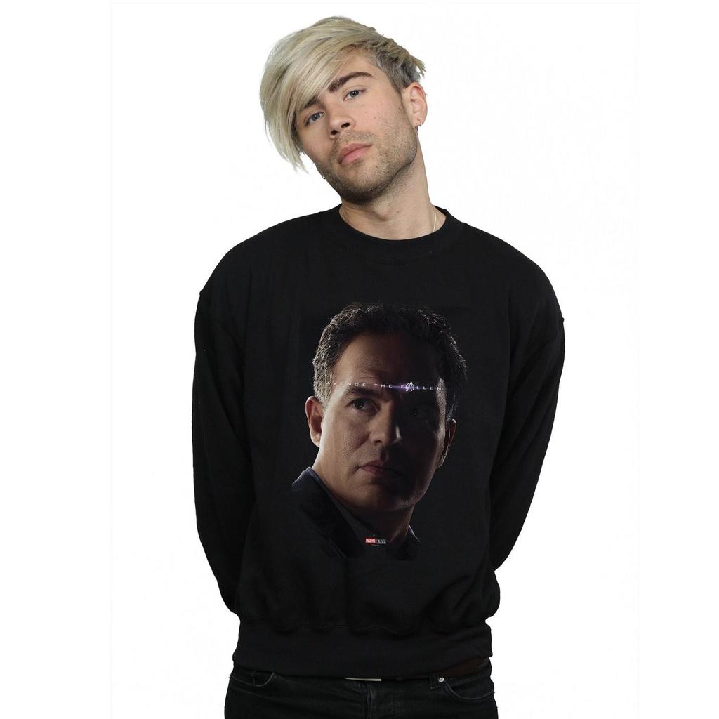 Marvel Mens Avengers Endgame Avenge The Fallen Bruce Banner Sweatshirt