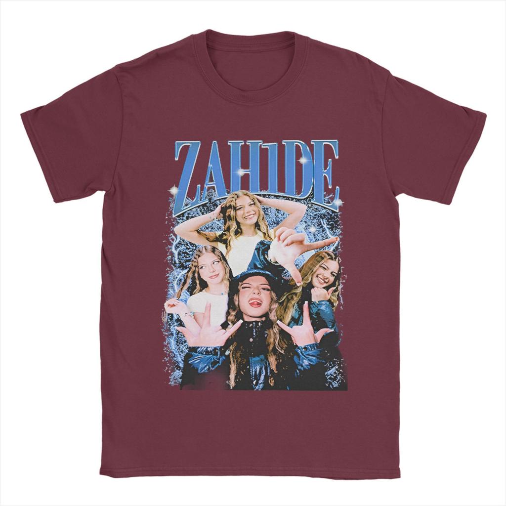 Retro Zahide Bootleg  Merch Men Women T Shirt 100% Cotton Tee Graphic Printed  T-shirt Clothes