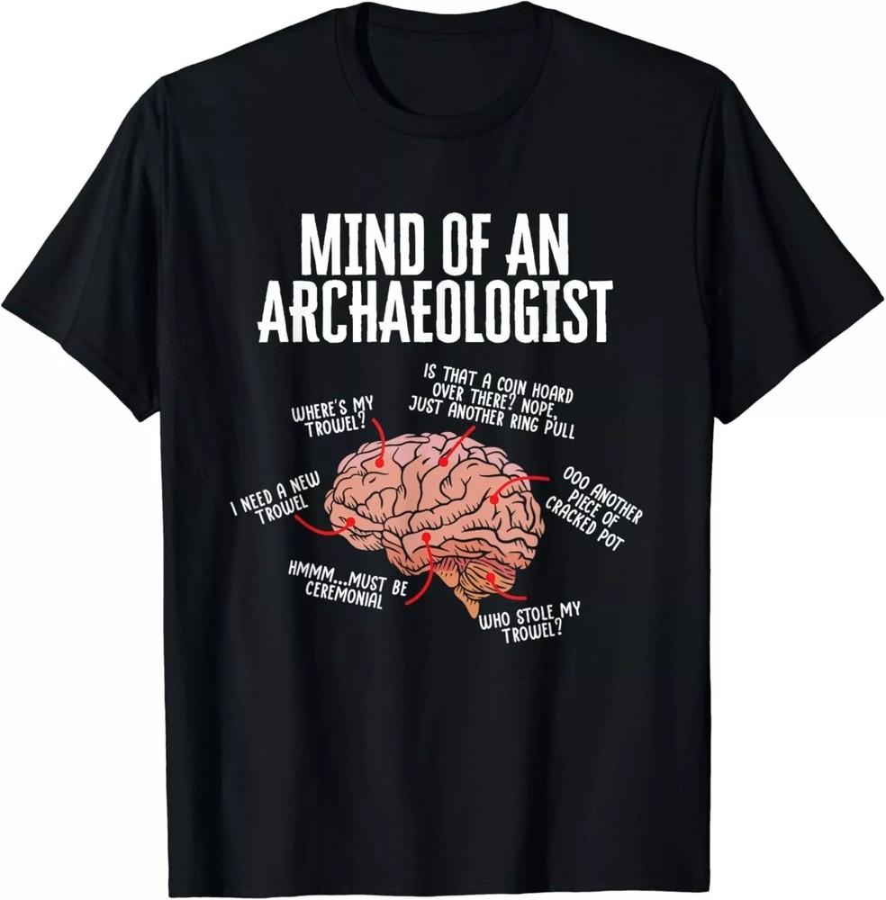 

Археология Разум Археолога Подарок Унисекс Футболка XL