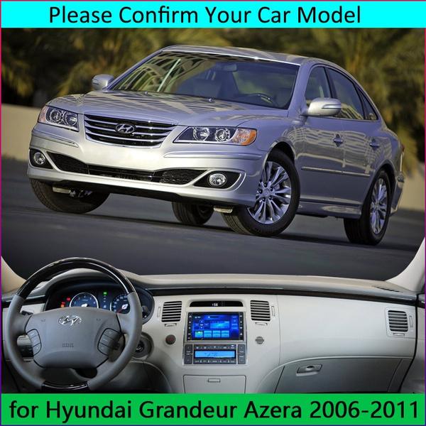 Car Dashboard Avoid Light Cover Dash Mat For Grandeur Azera 2006~2011 Car Auto Non-slip Sun Shade Pad Carpet 2007 2008