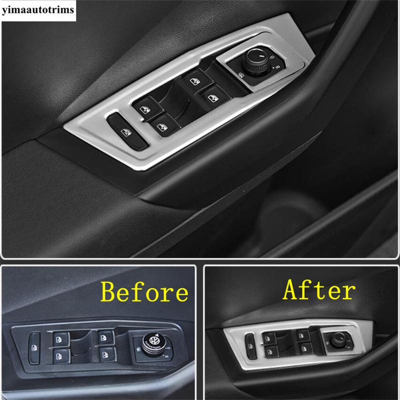 Glove Box / Rear Anti Panel / AC Air / Handle Bowl / Window Lift Cover Trim Accessories For Volkswagen T-Roc T Roc 2018 - 2025