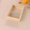 Mini Wedding Decor Art Wooden Vintage Picture Holder Photo Frame