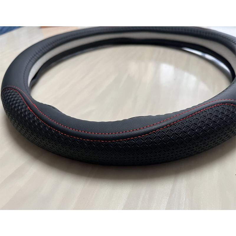 Capa de Volante para Mercedes-Benz Classe B C S E SLK GLB GLC GLE EQC EQE Acessórios para Carro Couro Genuíno Antiderrapante à Prova de Suor mo00
