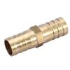 Conector de țeavă drept cu 2 căi, cu ghimpat din alamă, fiting de joncțiune 681012141620 mm