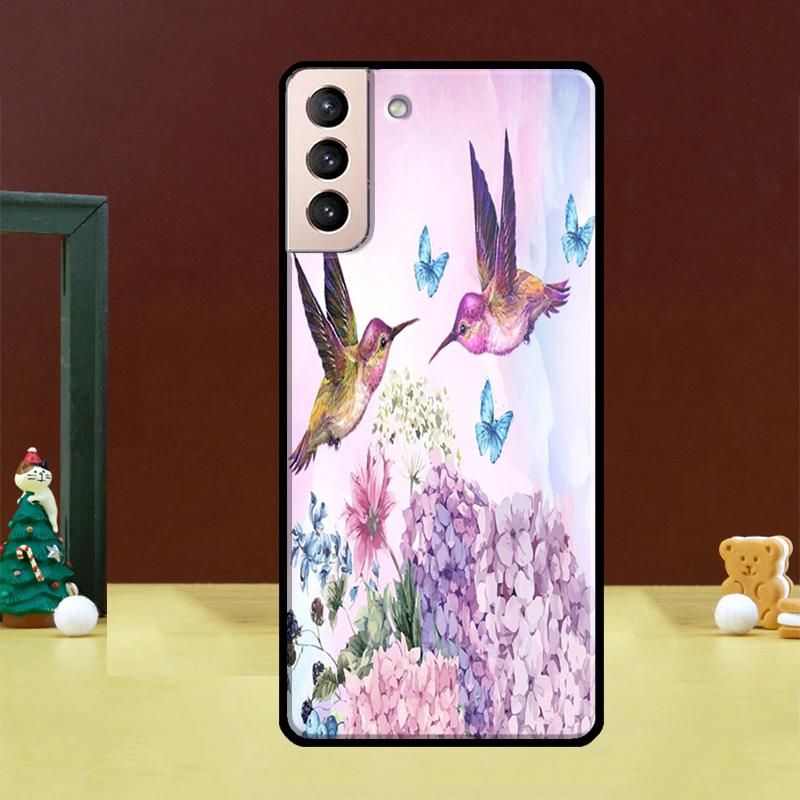 Hummingbird Case For Samsung Galaxy S25 Ultra S20 S21 S22 S23 S24 Ultra S9 S10 Plus S24 FE Phone Cover